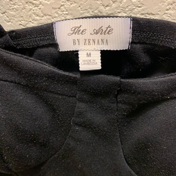 Crop top black M The Arte by Zenna - Picture 3 of 3